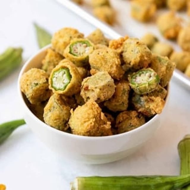 Okra Tray.
