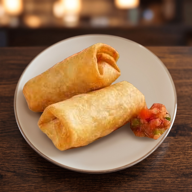 Chicken and Cheese Burrito.