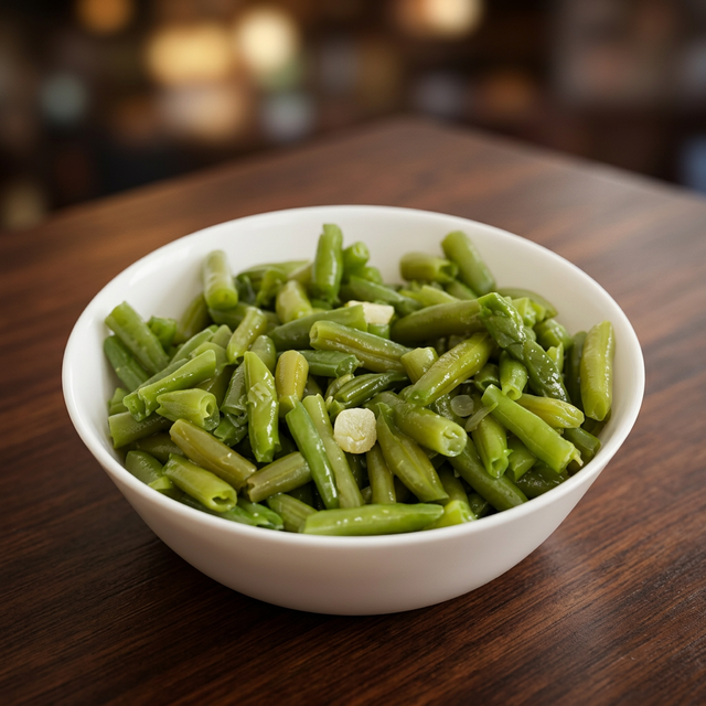 Green Beans Tray.