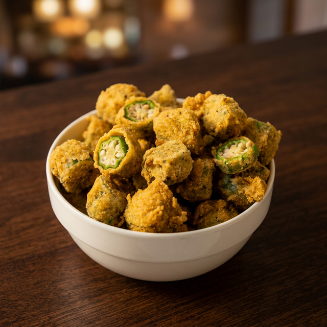 Fried Okra.